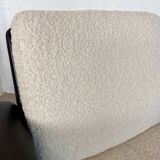 1960s retro Hans Olsen rosewood and leather lounge chair