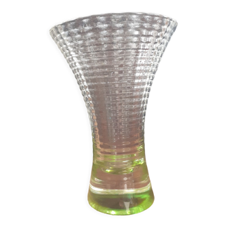 Vintage Luminarc glass vase