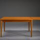 Danish extendable dining table in teak by Henning Kjærnulf for Vejle Møbelfabrik, 1960s