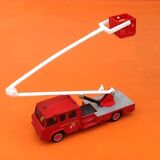 Miniature car Firefighter Truck Berliet 770 Camiva Mars 1973 Solido