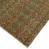 Turkish Wool Vintage Kayseri Rug 193 cm x 287 cm