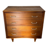 Vintage oak chest of drawers 1950