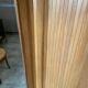 Baumann style wooden free-standing folding screen vintage 1950s