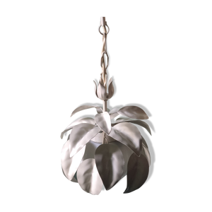 Suspension fleur tôle