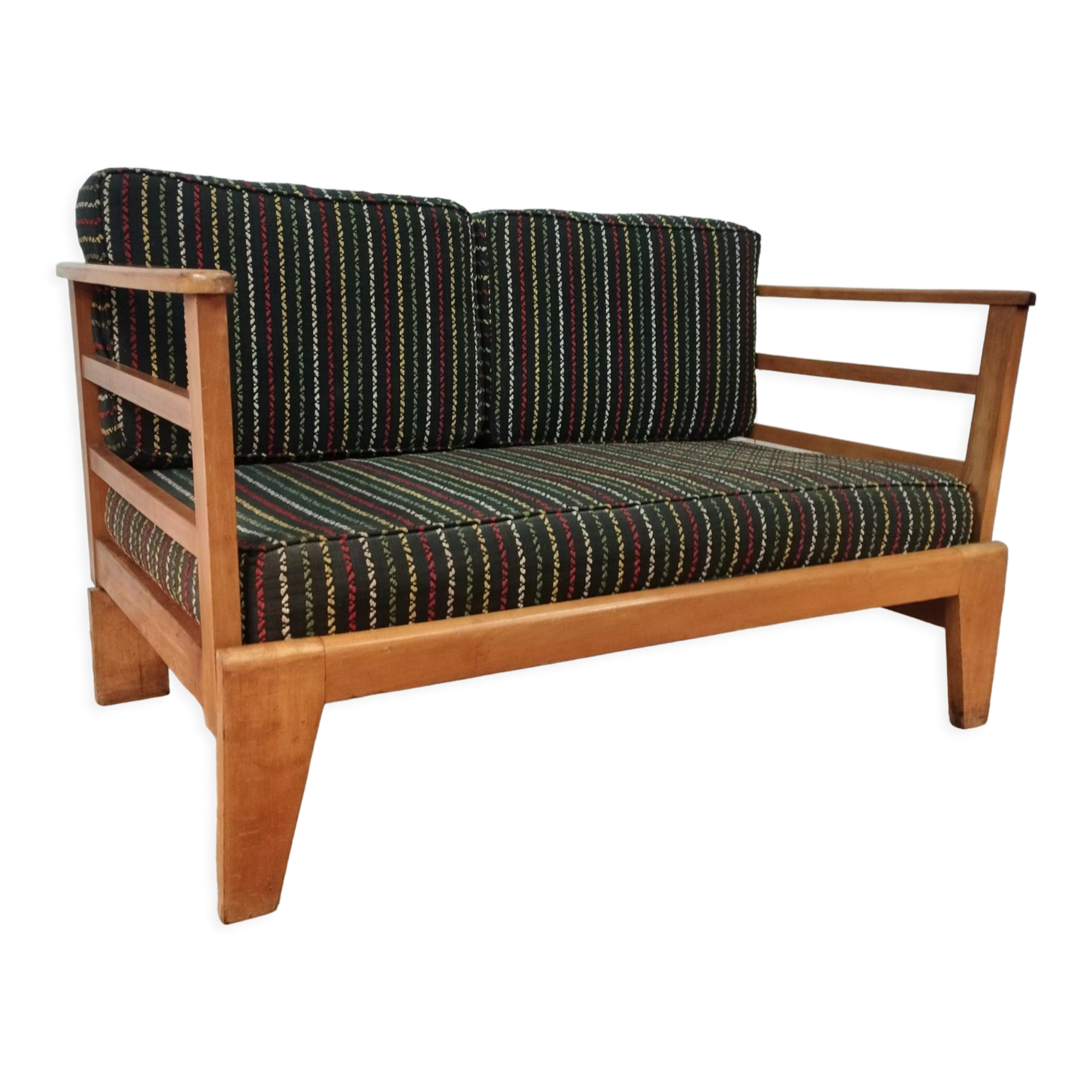 Daybed vintage compass feet Scandinavian style