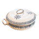 Old Saint Amand ceramic vegetable soup tureen