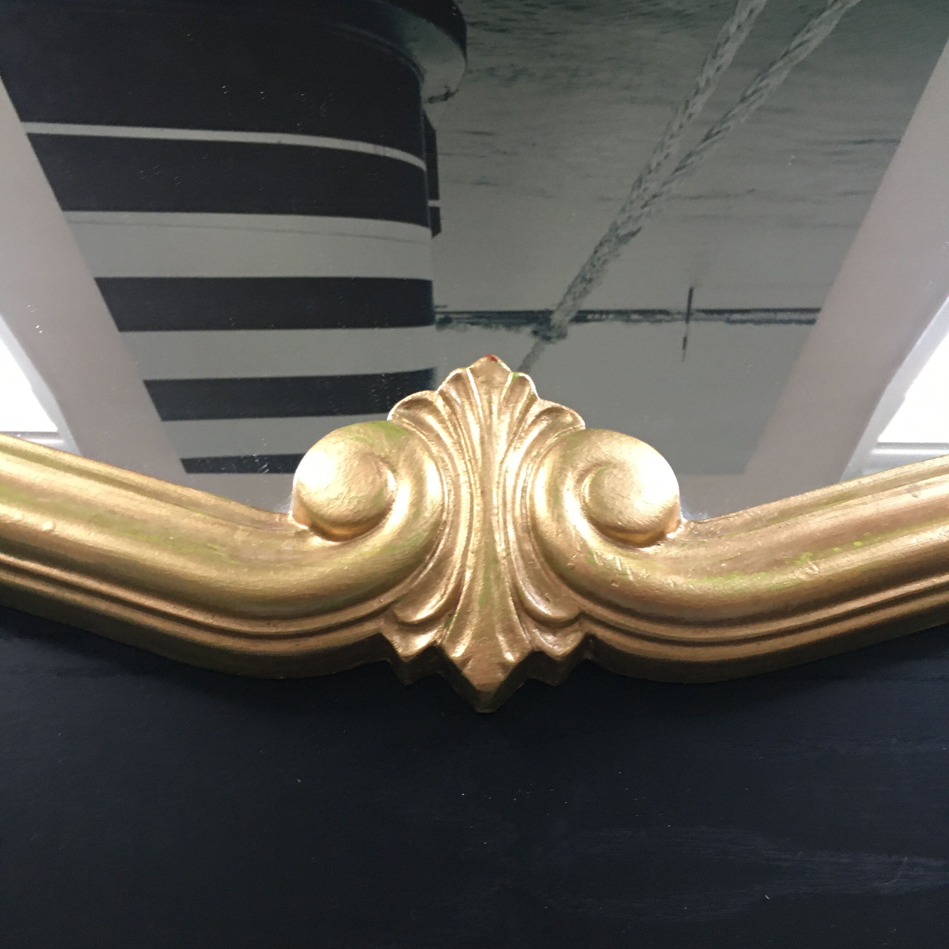 Louis XV style mirror 87x60cm