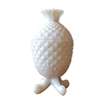 Opaline de foire ananas blanc