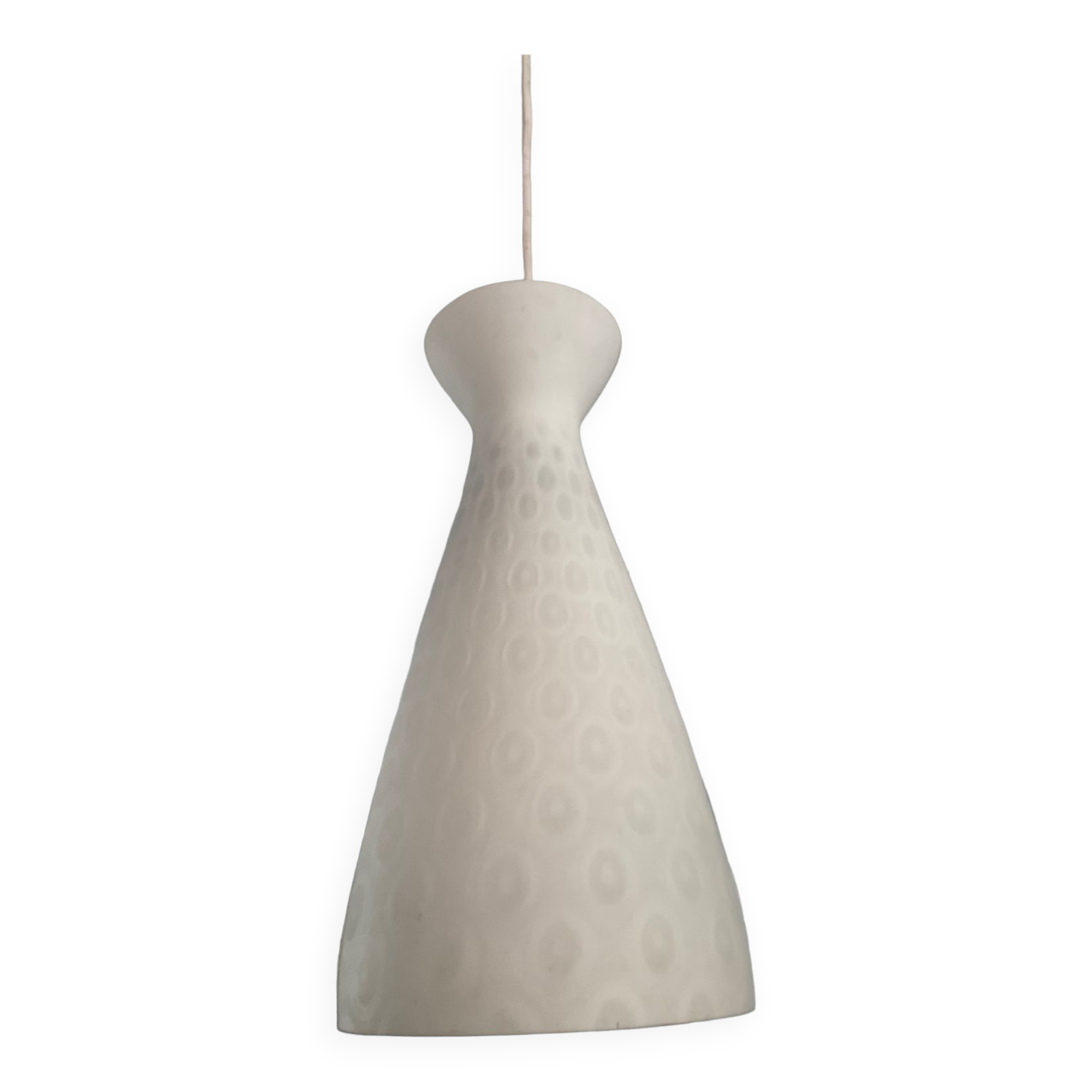 Vintage opaline pendant light from the 60s and 70s