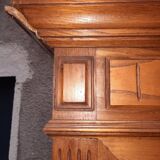Walnut display case 1900