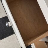 Renovated art deco asymmetrical storage unit