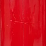 Red "Totem" column, Valeric Doubroucinskis, Rodier 1970s