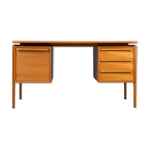 bureau en teck du milieu