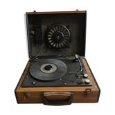 Old disc player thomson c290 automatic + speaker 70's vintage