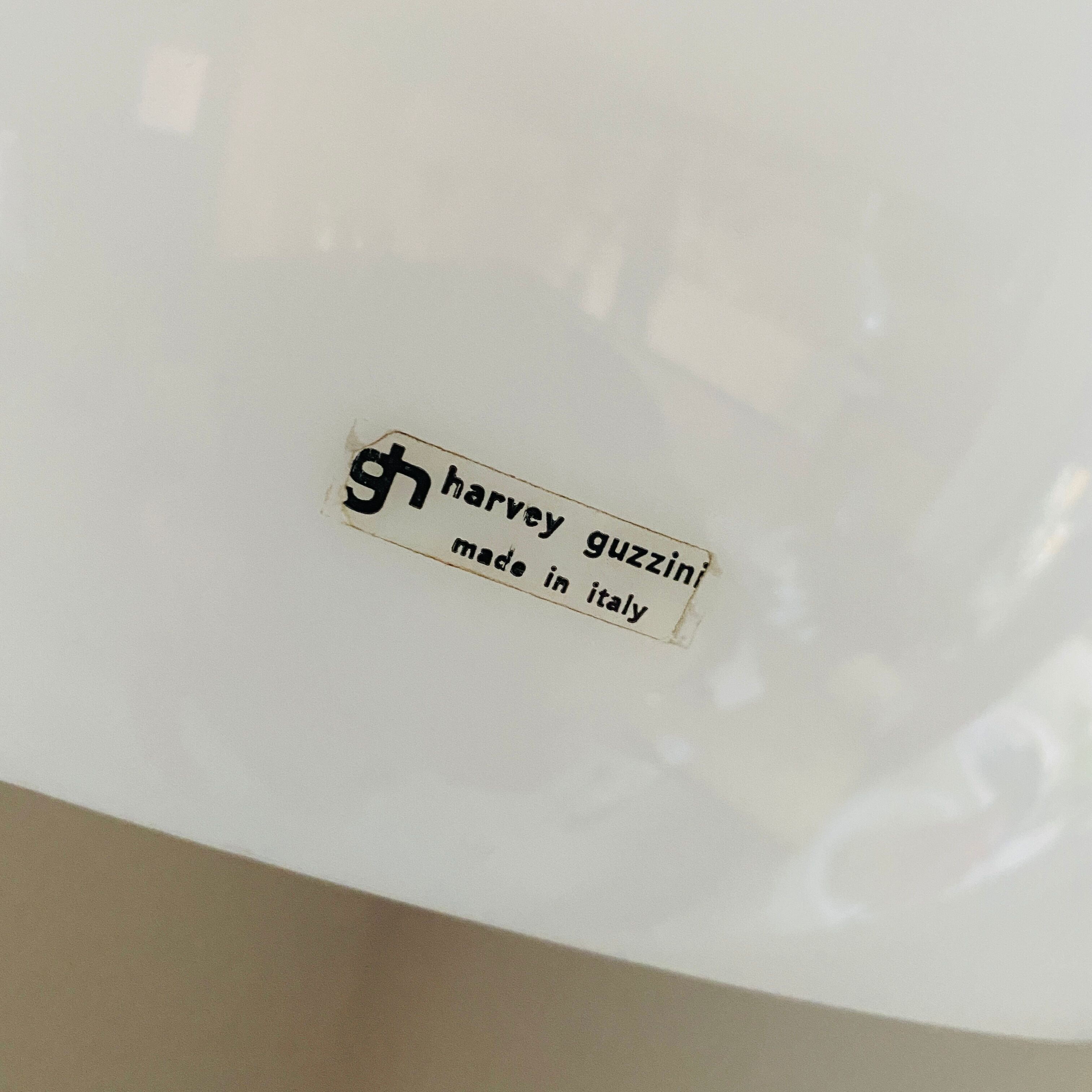 Vintage Italian Harvey Guzzini pendant lamp