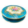 Louis XV style candy box in Limoges porcelain Lys Royal