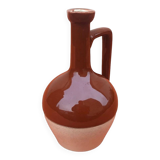 Old enamelled ceramic jug Paul Bardinet Bordeaux Registered