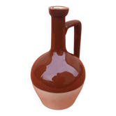 Old enamelled ceramic jug Paul Bardinet Bordeaux Registered