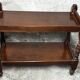 Mahogany side table, made in the United Kingdom