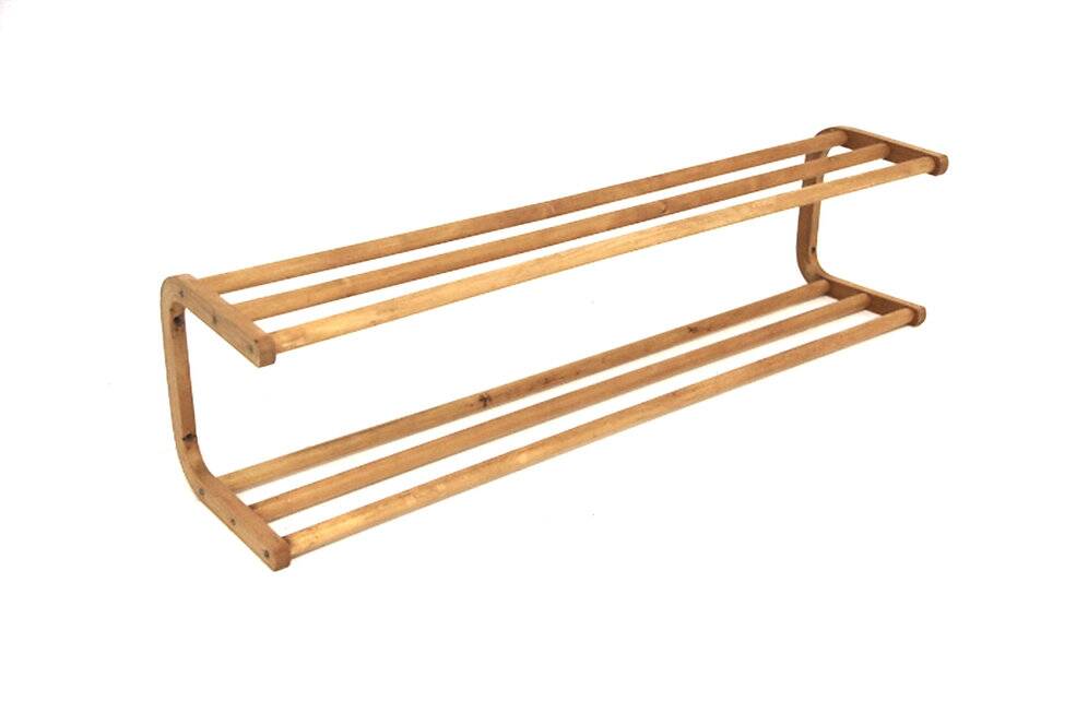 Scandinavian birch coat rack, Sweden, 1950