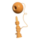 Vintage wooden cup-and-ball game