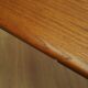 Table en teck, design danois, années 1970, fabriquée au Danemark