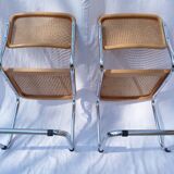 Pair of chairs by Marcel Breuer B32