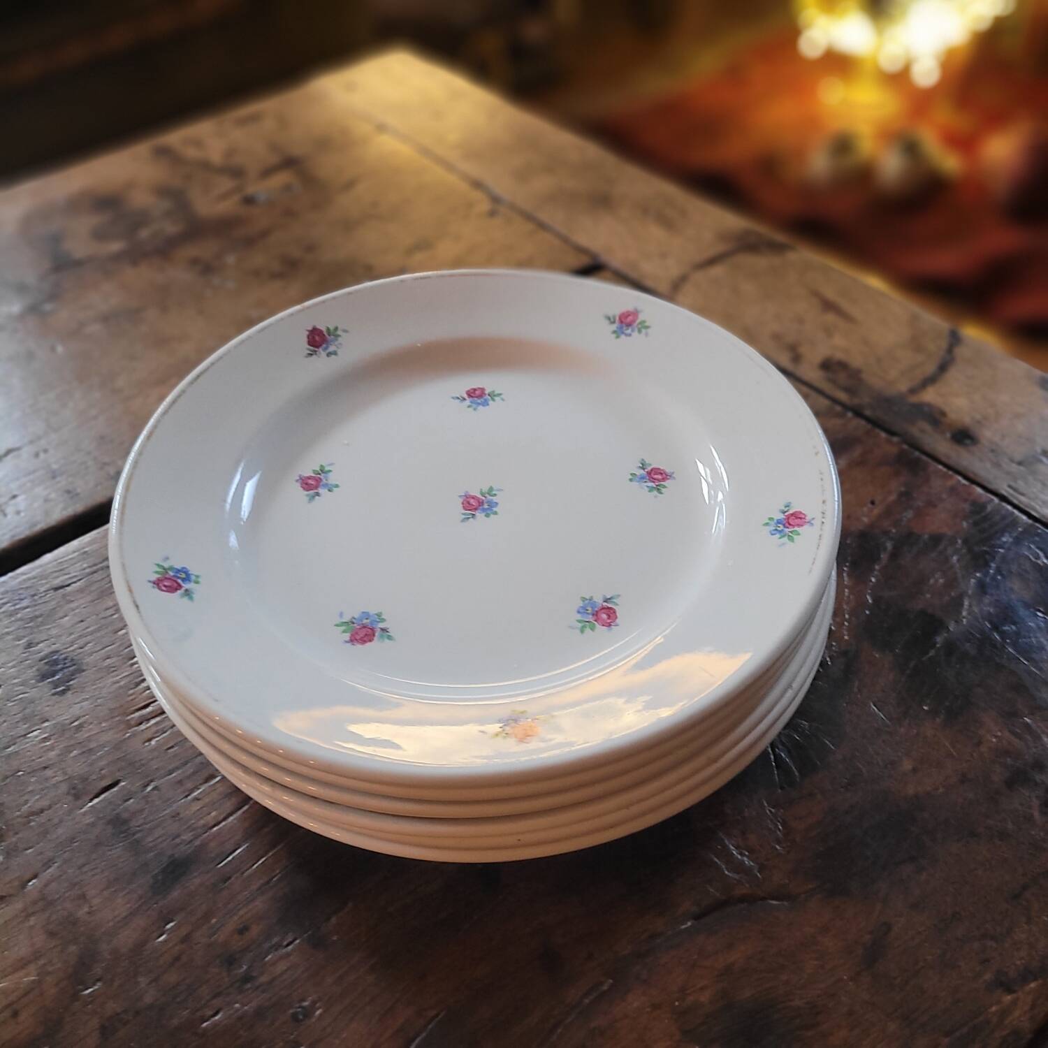 Lunéville KG – assiettes dessert – années 1940