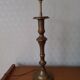 Brass candlestick lamp foot