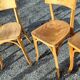 8 chairs bistro Luterma years 50/60