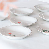 6 old plates KG Lunéville "Antibes"