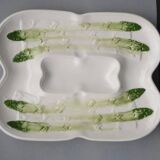 Lot of 4 Dish Minton Faience circa 1900 Asparagus Majolica