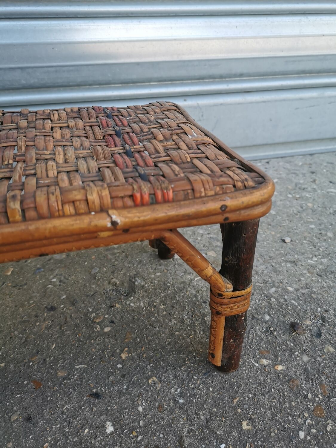 Rattan stool