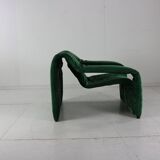 Seventies Danish design lounge chair for KeBe Denmark