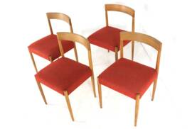 Set of Danish Oak Chairs - mid century modern danish design