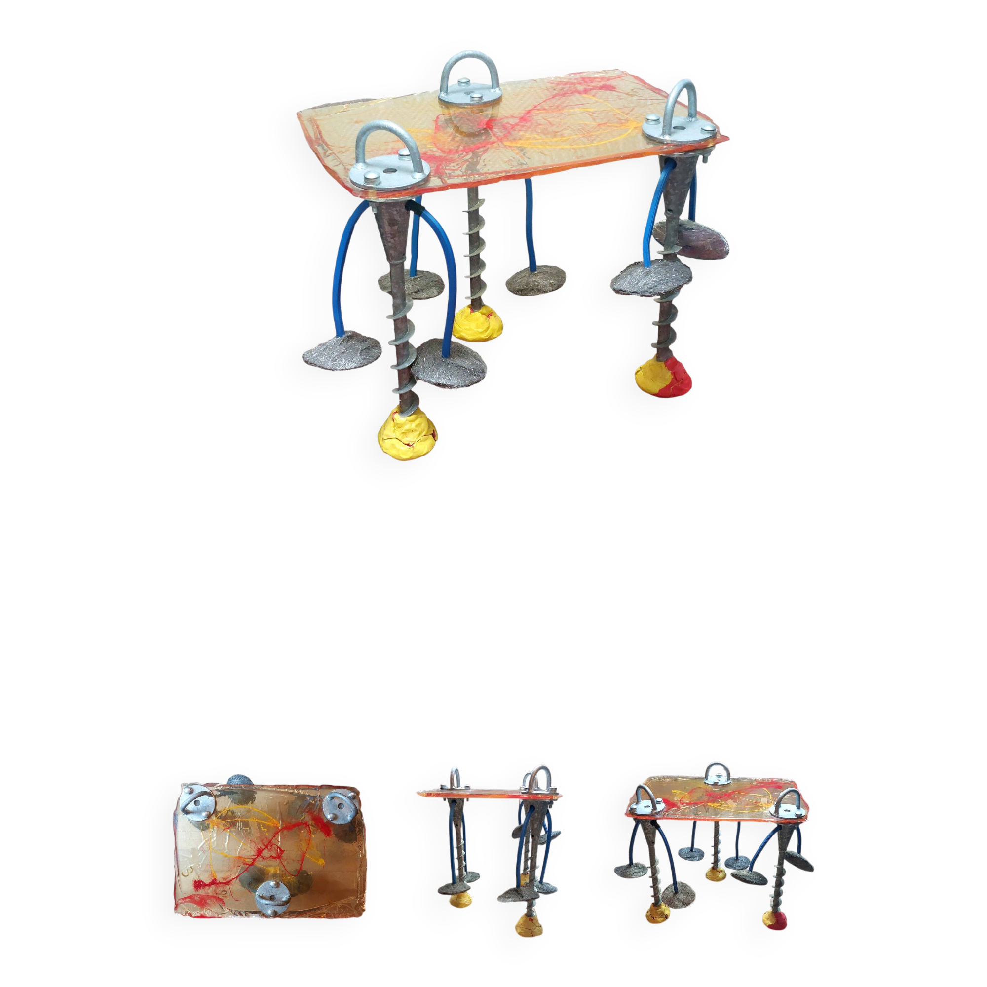 "Side table" by Gaetano Pesce