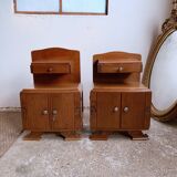 Paire tables de chevet année 30-40