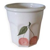 Vallauris jam jar – Cherry design – 1960s–70s – Vintage