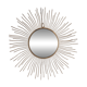 Vintage gold metal sun mirror – 70 cm