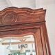 Armoire bonnetière ancienne art déco