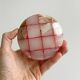 Ashtray in natural pink alabaster