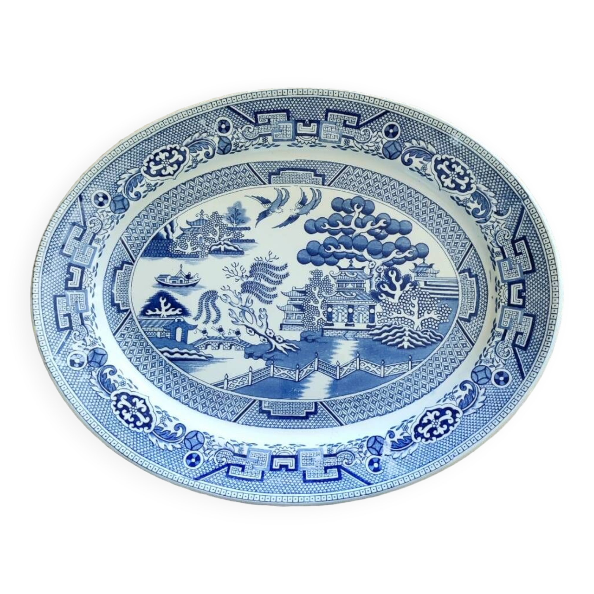Moulin des Loups earthenware dish