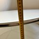 Round glass coffee table from Ikea, vintage 1980s, Designer Ehlen J