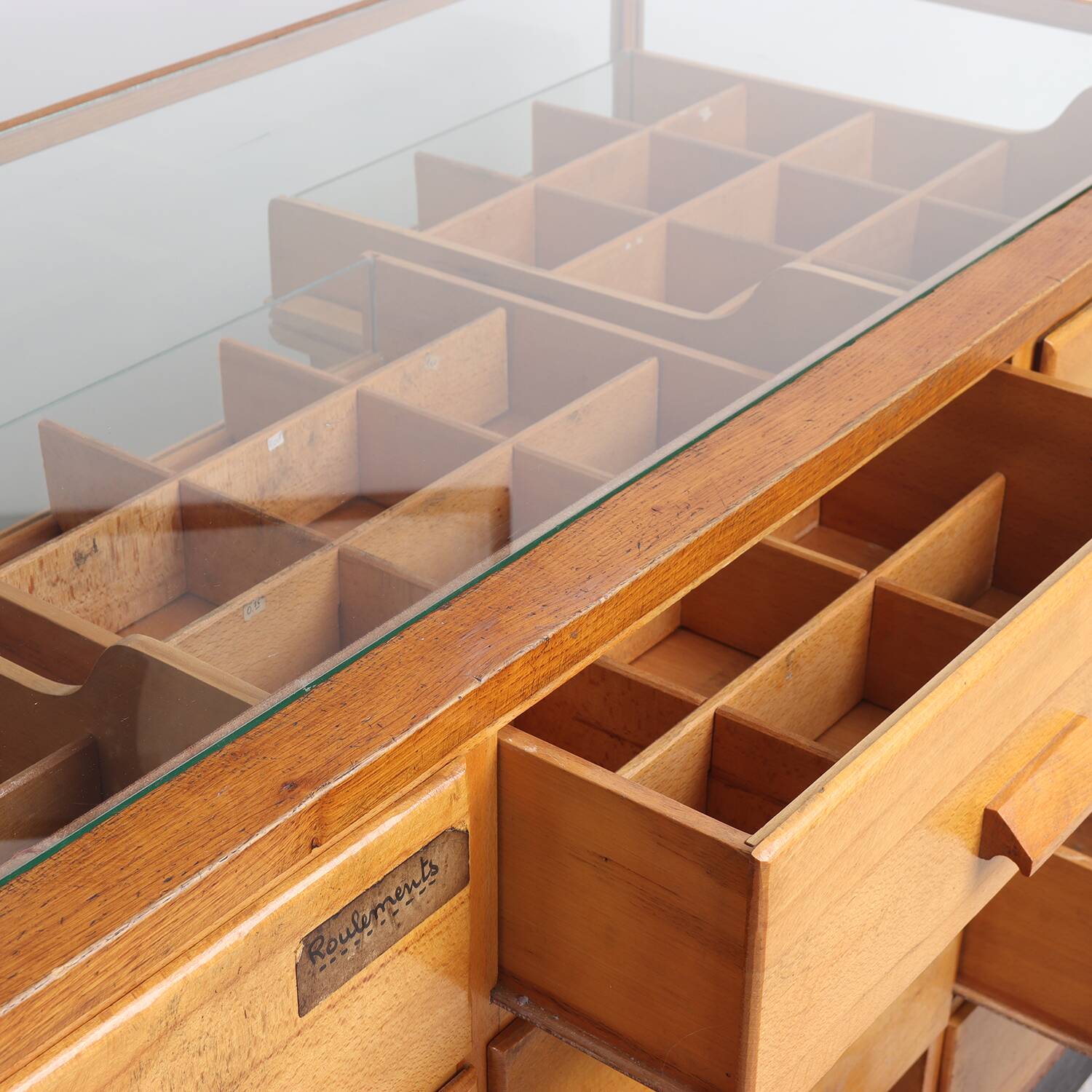 Trade furniture - vintage display case