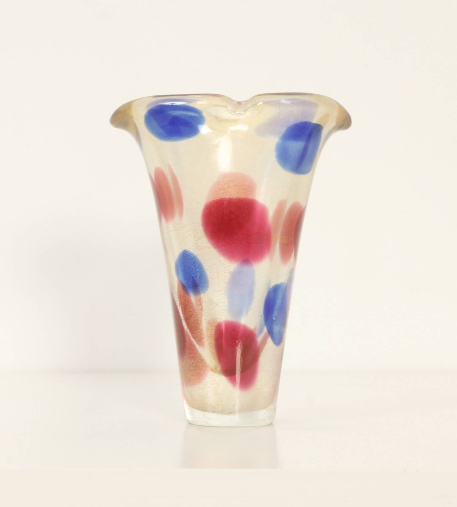 Vase by Fratelli Toso, Italy, 1950s.
