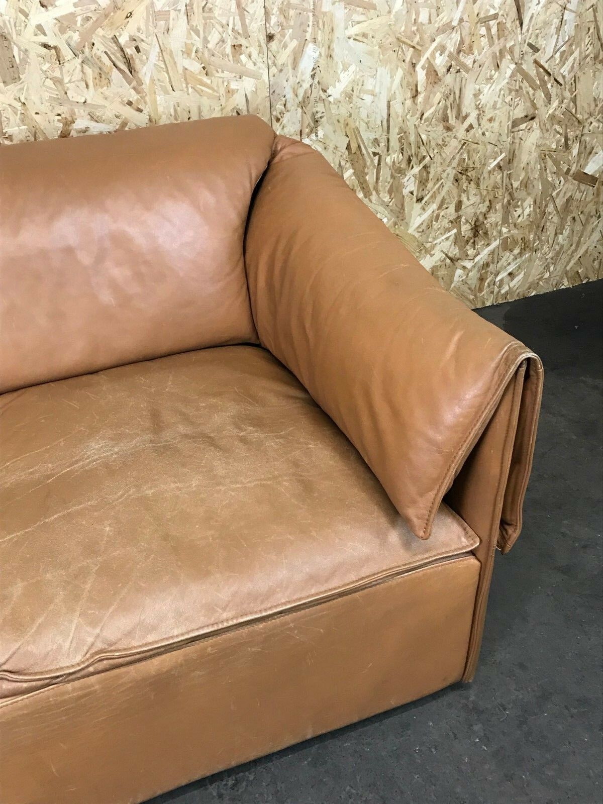 Sofa 2 seater leather sofa niels bendtsen lotus for n. eilersen danish design