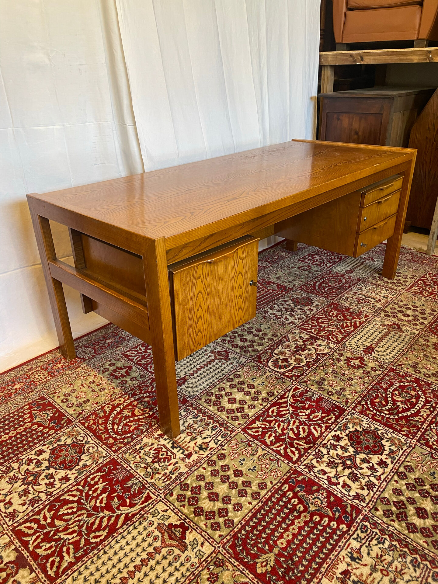 Vintage wooden desk – 1960s/70s
