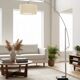 Lampe arc Ligne roset modèle MAMA de Thibault Desombre