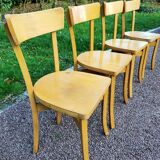 Set of 4 vintage bistro chairs
