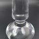 Top-shaped glass carafe - Complete with its cap - Beautiful elegant shape